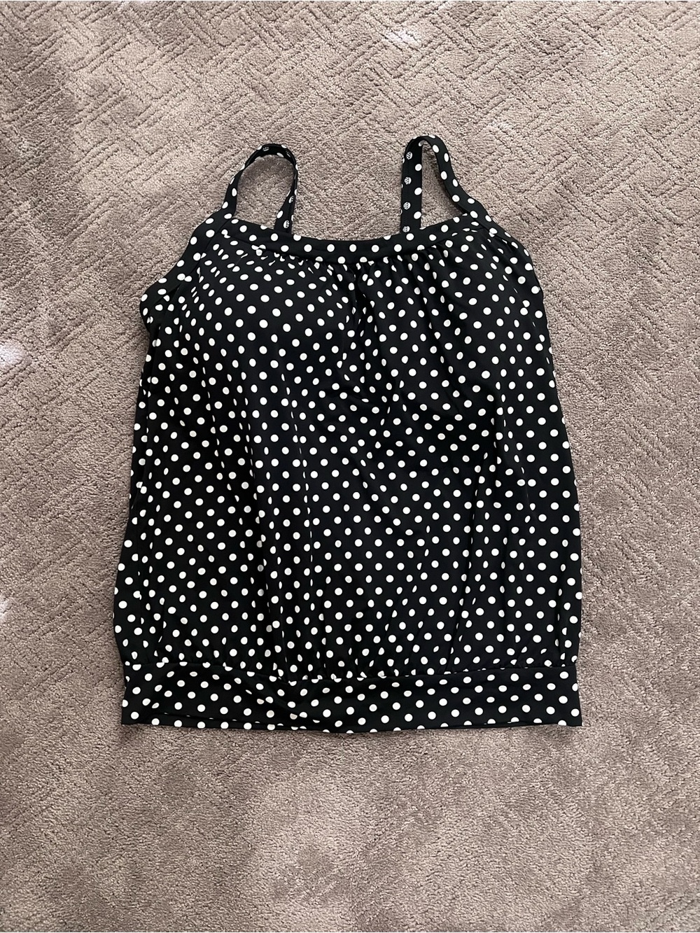 Lands End tankini swim top